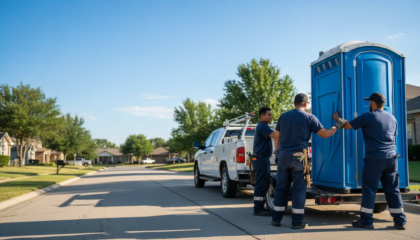 Portable Toilet Rental in Livingston, IL near me